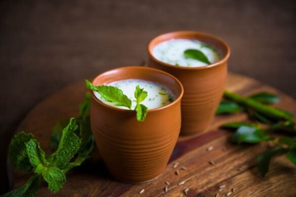 Spiced Buttermilk With Amla