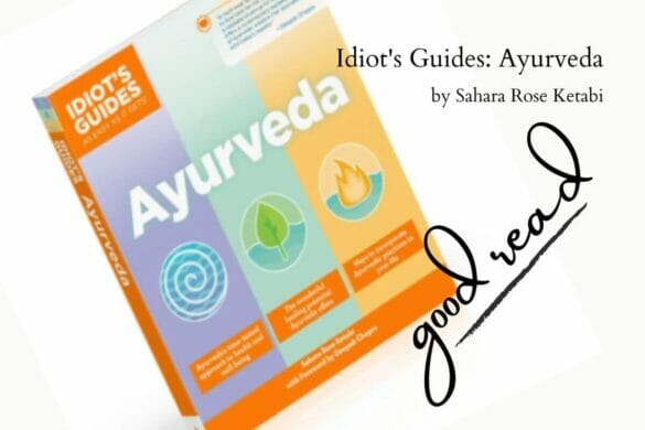 An image the book Idiots guides Ayurveda by Sahara Rose Ketabi