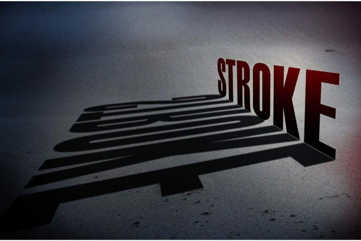 Image with text stroke