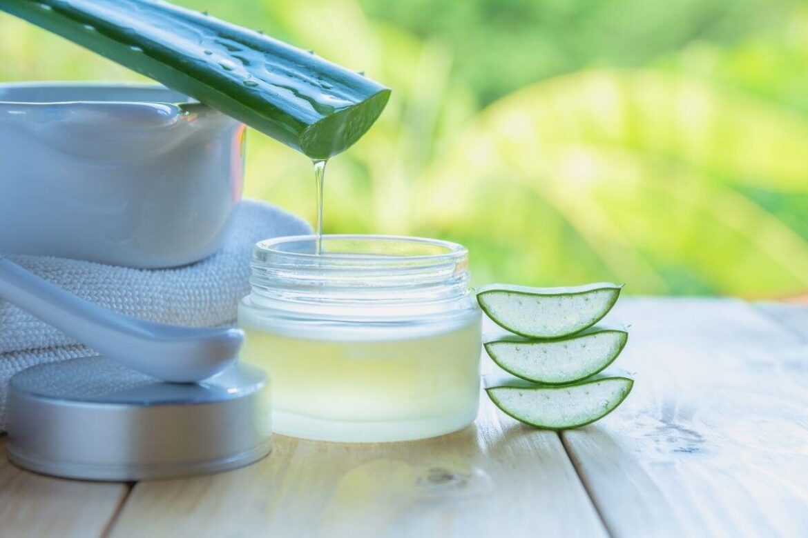 Aloe Vera gel for natural home remedies