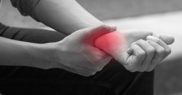 Arthritis pain in wrist