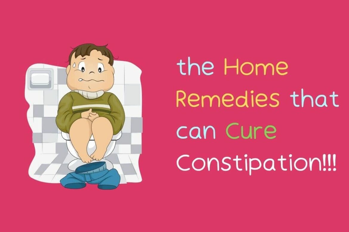 The home remedies that can cure constipation