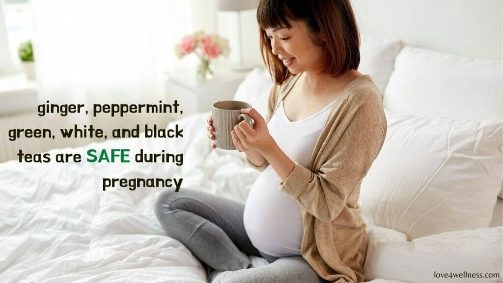 Safe herbal teas during pregnancy