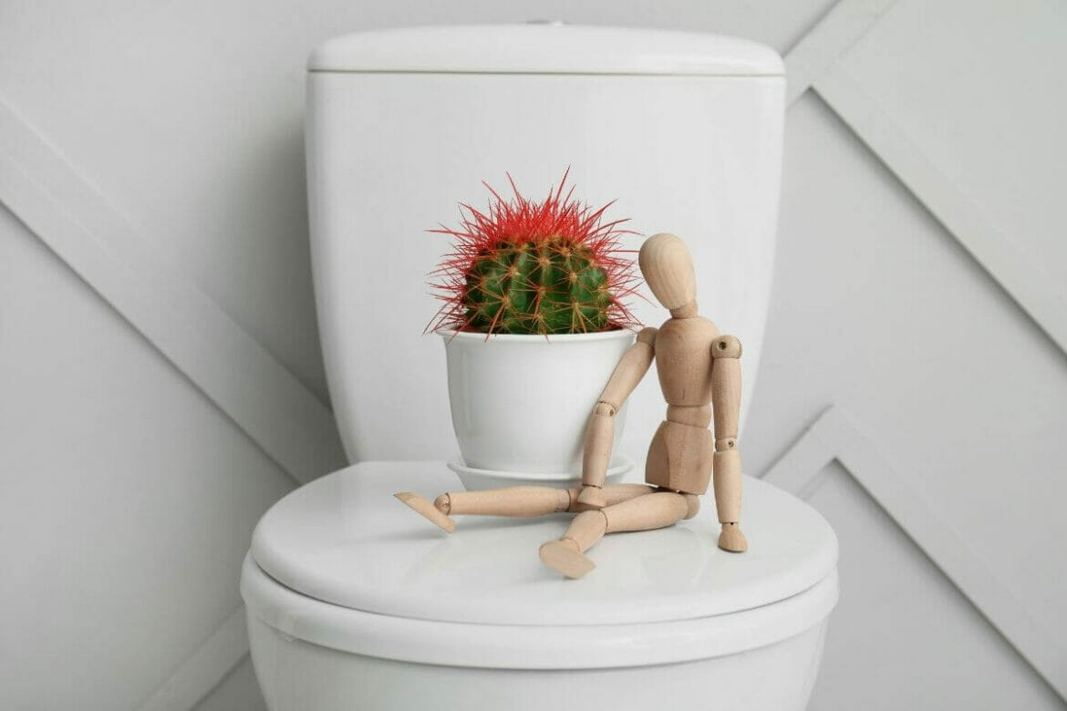 hemorrhoids-problem (1) Painful hemorrhoids - illustration