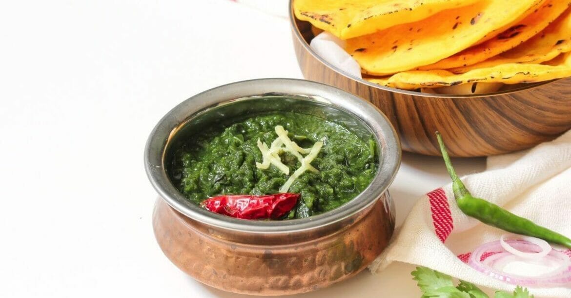 Sarson ka saag - Punjabi dish with ayurvedic qualities to improve immunity during winter