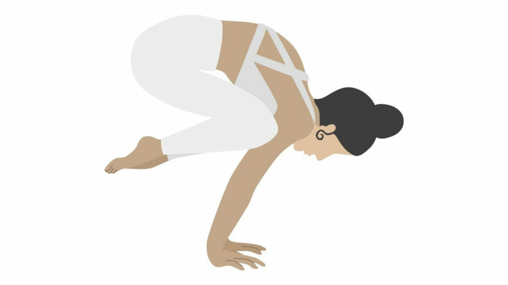 Crow pose