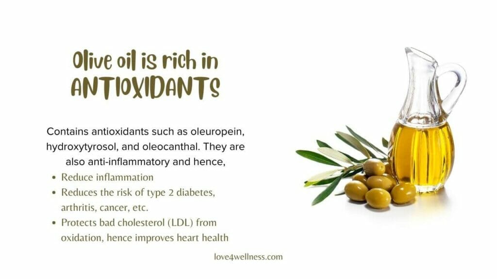 Antioxidants in olive oil