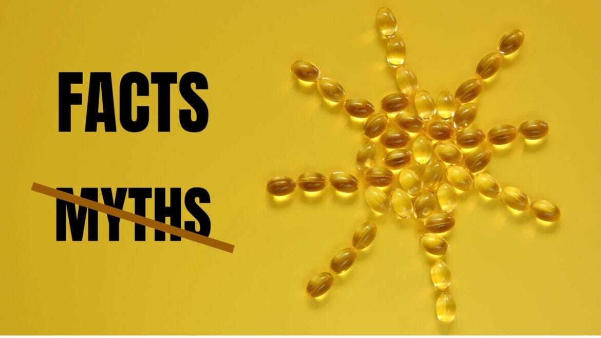 Image symbolising the myths and misconceptions about vitamin D