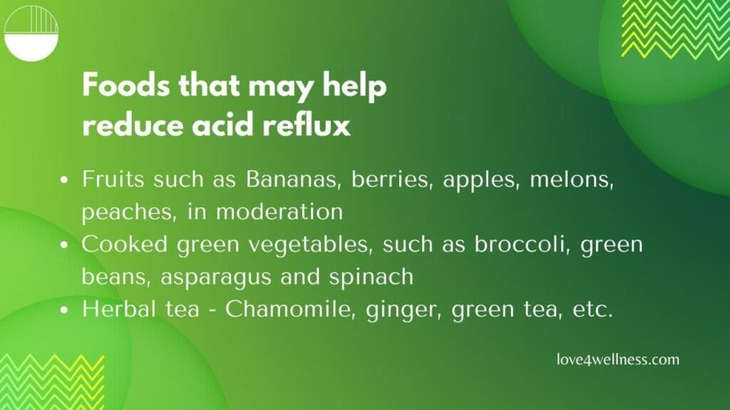GERD - foods that help