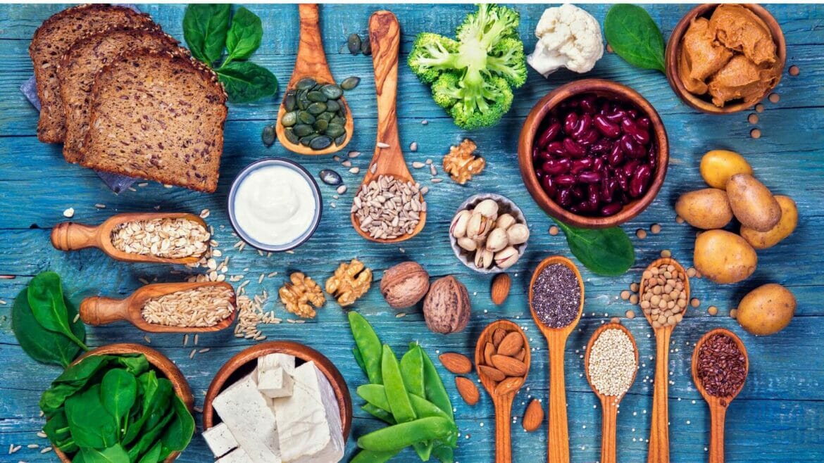 Image containing macronutrient protein rich foods for many health benefits