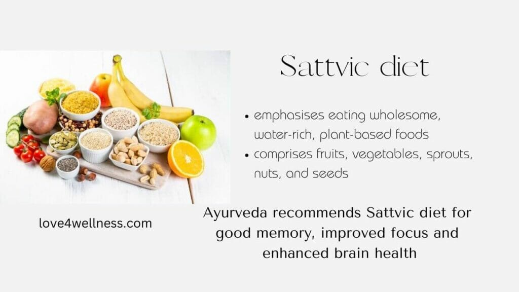 Sattvic diet helpful in improving memory, focus, and mental health