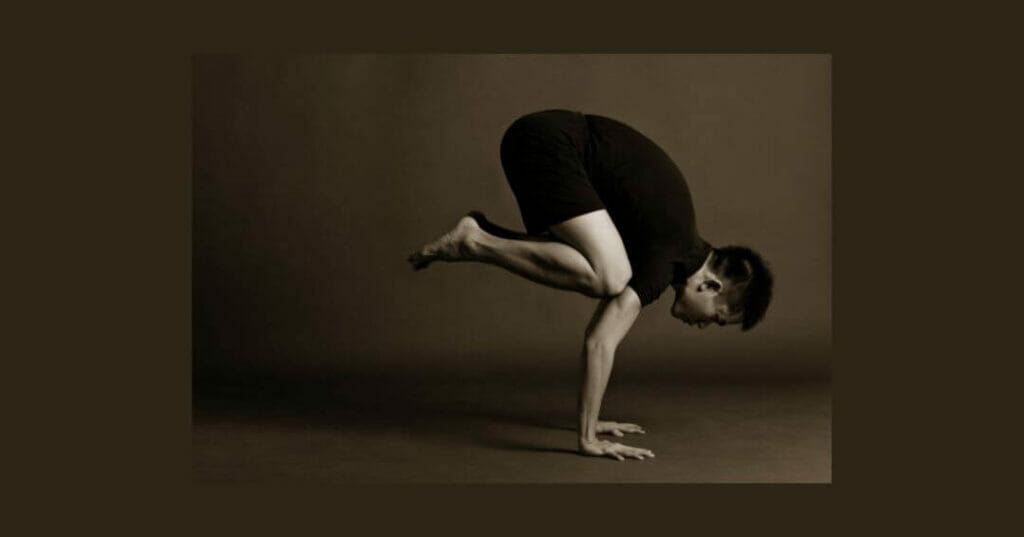 Crow pose