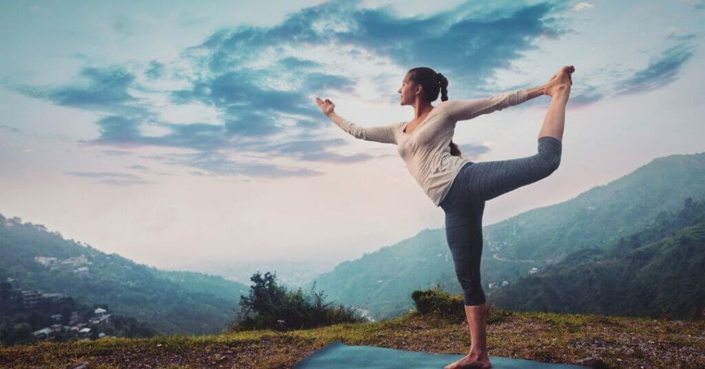 Nataraja pose - Yoga for focus and concentration