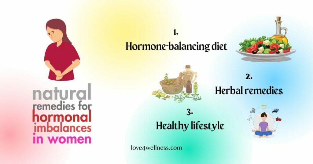 Natural remedies to correct hormonal imbalances in females