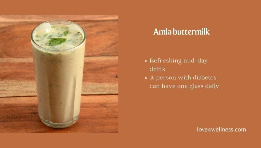 Amla buttermilk