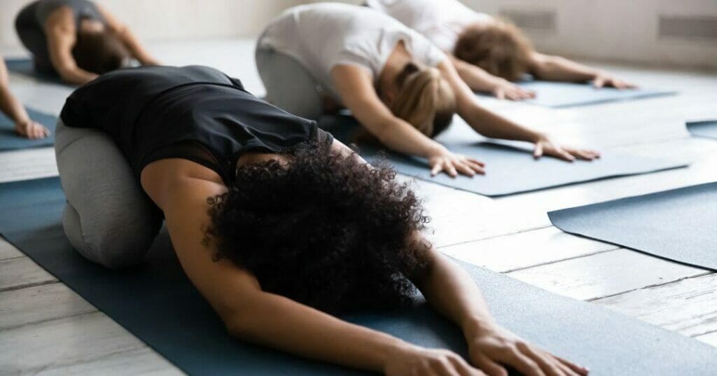 Balasana - Restorative pose during pregnancy