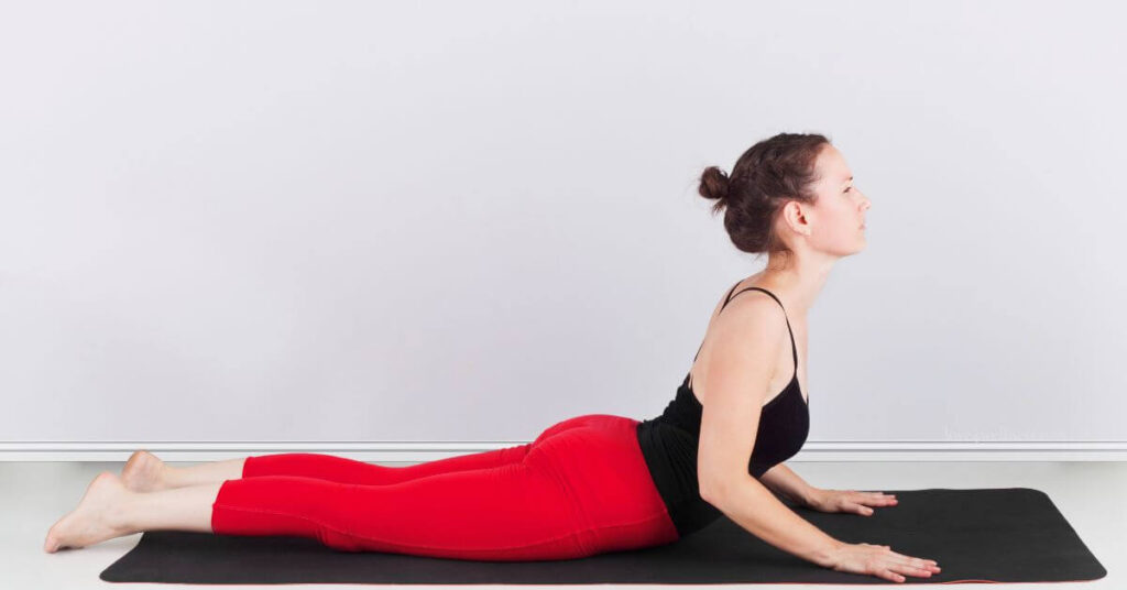 Cobra pose - Bhujangasana