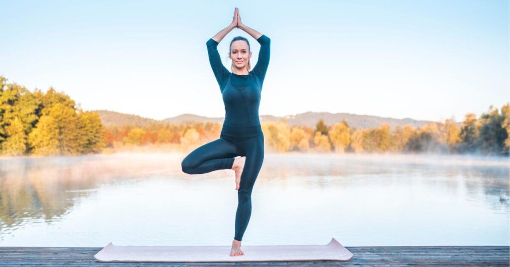 Tree pose -Vrikshasana
