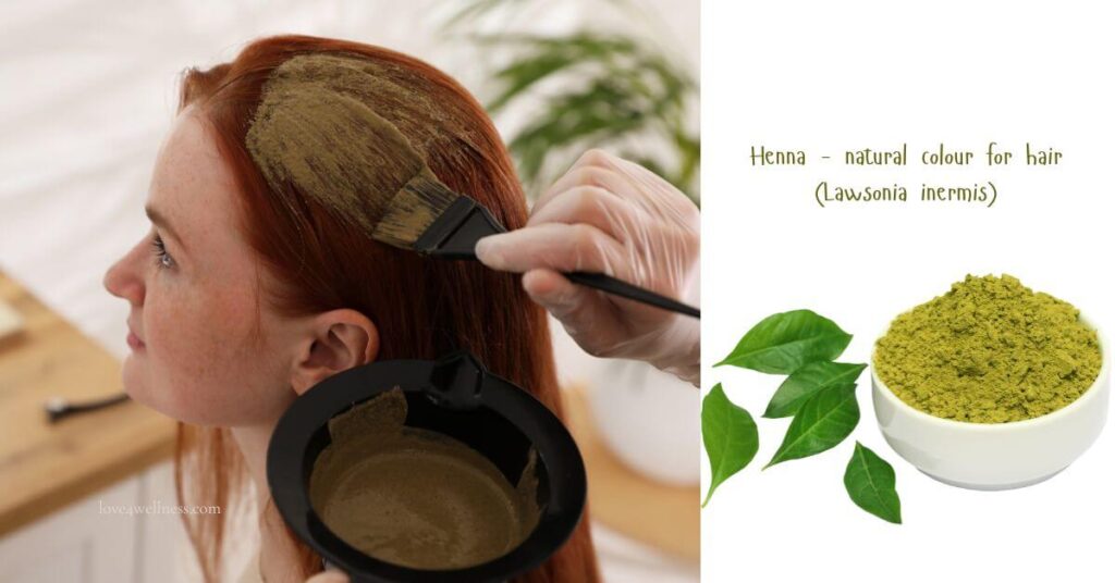 Henna to cover gray naturally