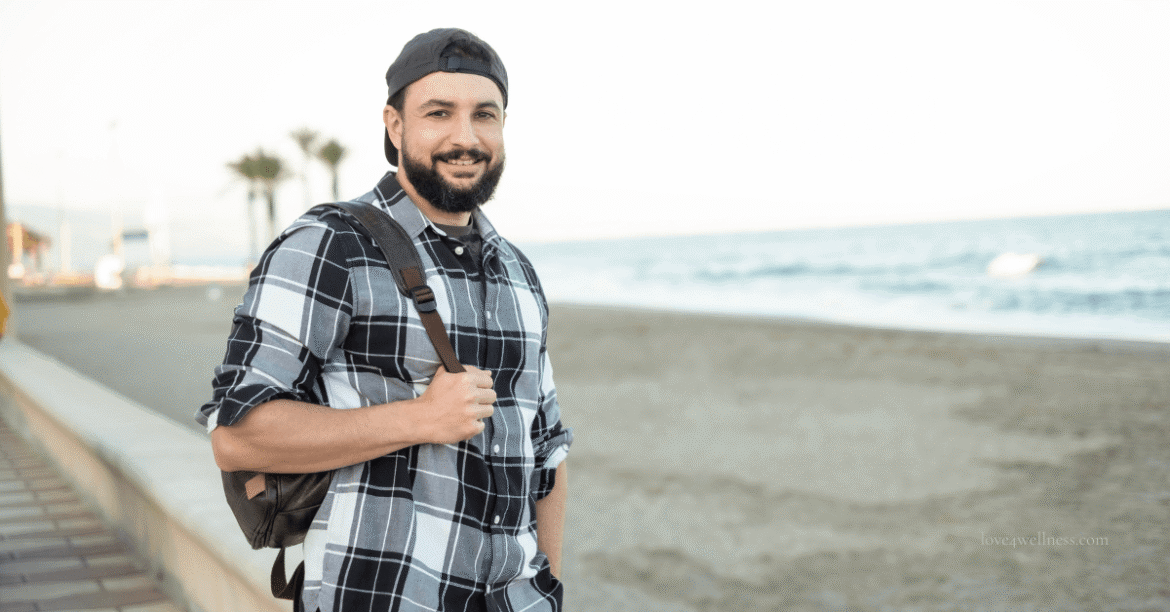 Image of a smiling man in 40s