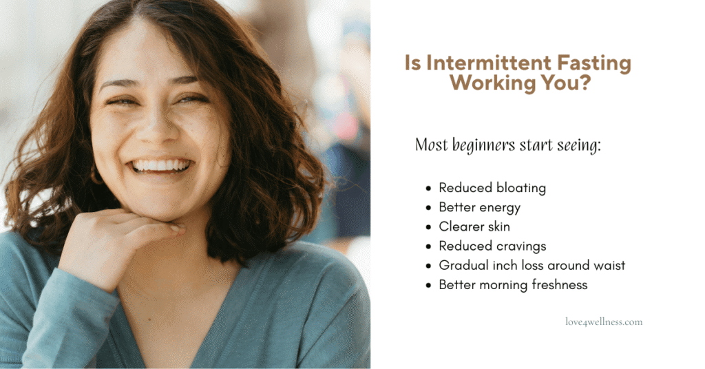 Infographic: How to know if intermittent fasting is working