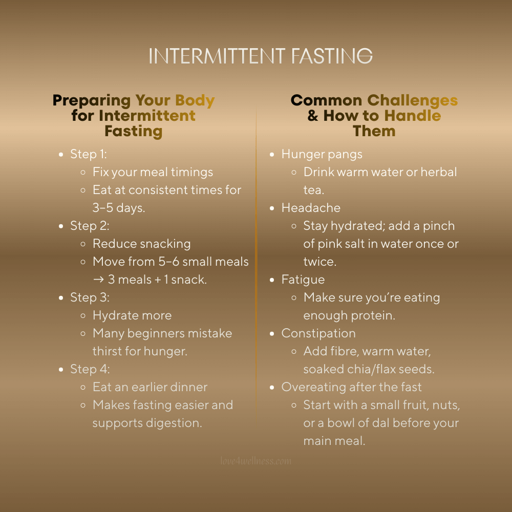 Intermittent fasting tips for beginners